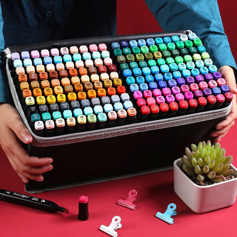 

Harga Terendah120/168 Warna Sketsa Spidol Umum General Marker Set Animation Markers / Twin Market