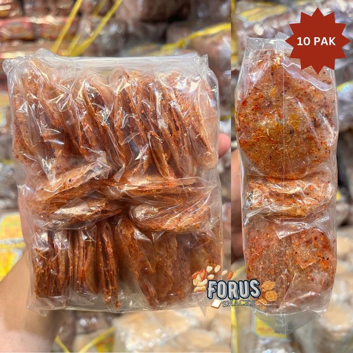 

Kuliner.Kita Kripik / Keripik Kaca / Beling 10 Pak Lebih Hemat! 2 Varian Pedas & Ori 1 Pack Isi 20