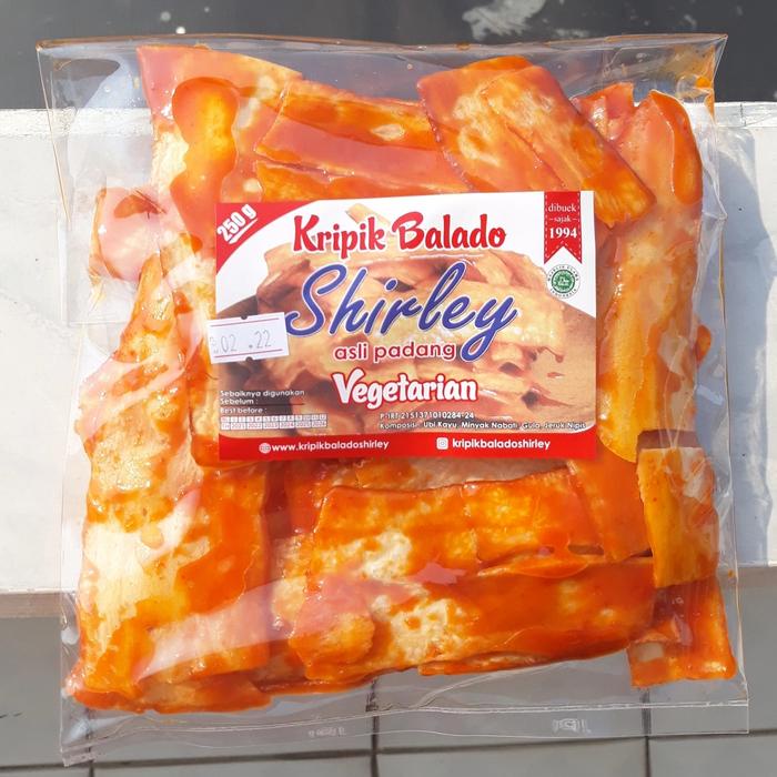 

Kuliner.Kita Keripik Singkong Balado Sanjay Shirley Asli Padang Vegan & Vegetarian