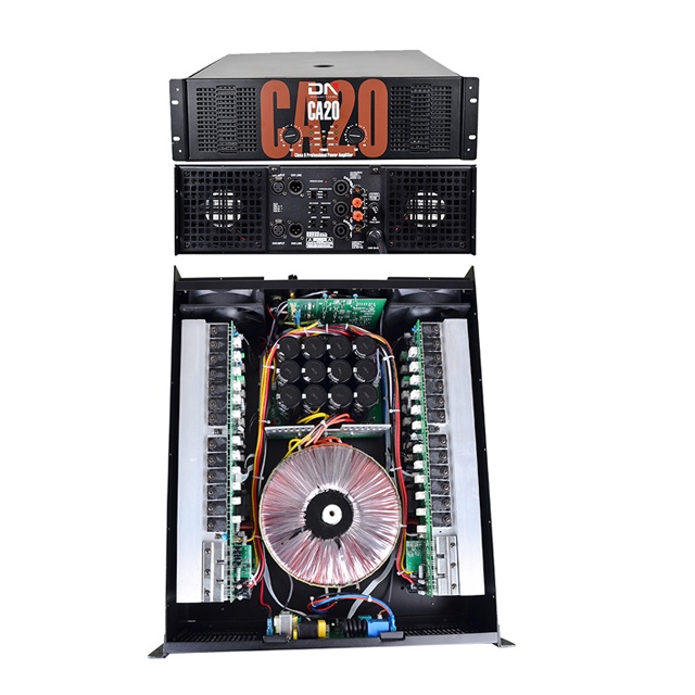 CA+20 3U Class H 2 two channel 1450w 2000w 2500w 2800w 2900w 3000w audio circuit ca20 power