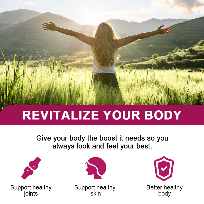 IMPORT ALXFRESH COLLAGEN PEPTIDE GLUTATHIONE BIOTIN HYALURONIC WITH COMPLEX VITAMINS CAPSULES -