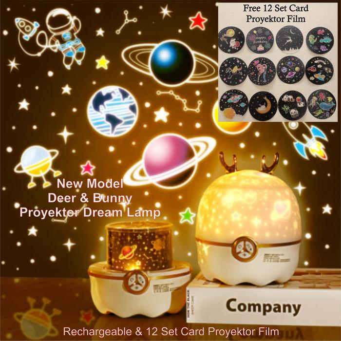 Lampu Proyektor Tidur Malam langit Motif Lampu Tidur Malam Lampu Hias