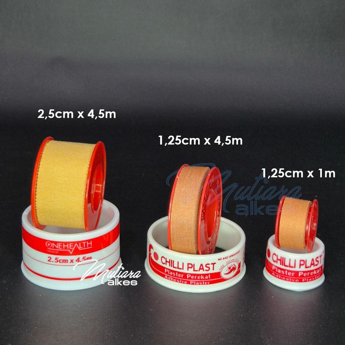 TERBARU Chili Plast - Plester Perekat Rol - Plaster Chiliplast Kain Coklat