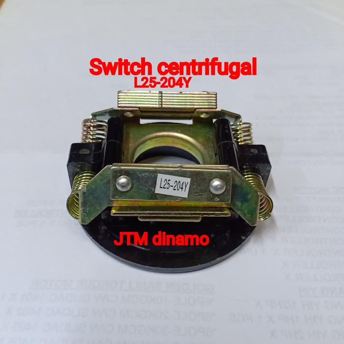 Terbaru.. L25 -204Y Centrifugal Swich Dinamo-Centrifugal Swich Electro Motor