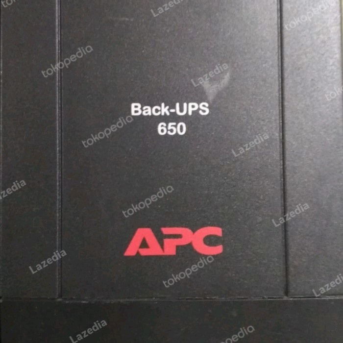 [Expert] UPS APC Back-ups 650 VA used