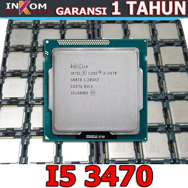 [Expert] Prosesor Intel Core i5 3470 Socket LGA 1155