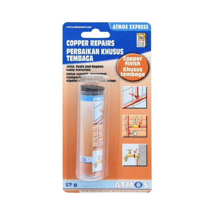 Lem Untuk Menambal Kran Atau Sambungan Pipa Tembaga Atmos Copper Repai