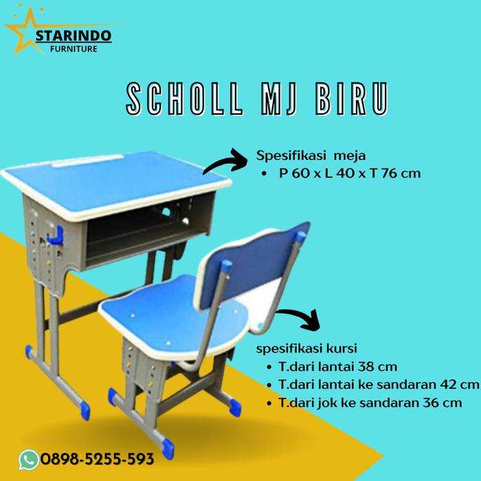 Meja belajar kursi belajar meja sekolah kursi sekolah
