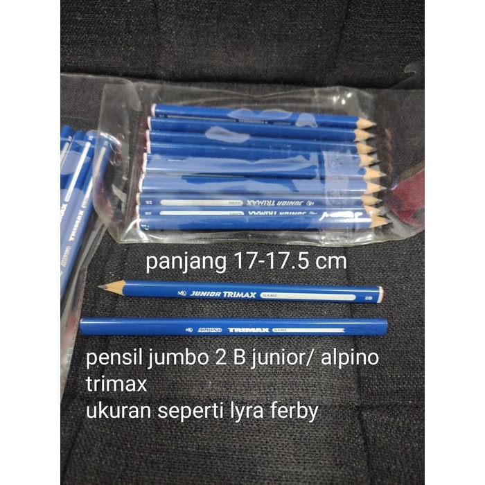 

yang dicari@@@@] pensil jumbo segitiga alpino junior trimax sisa export satuan
