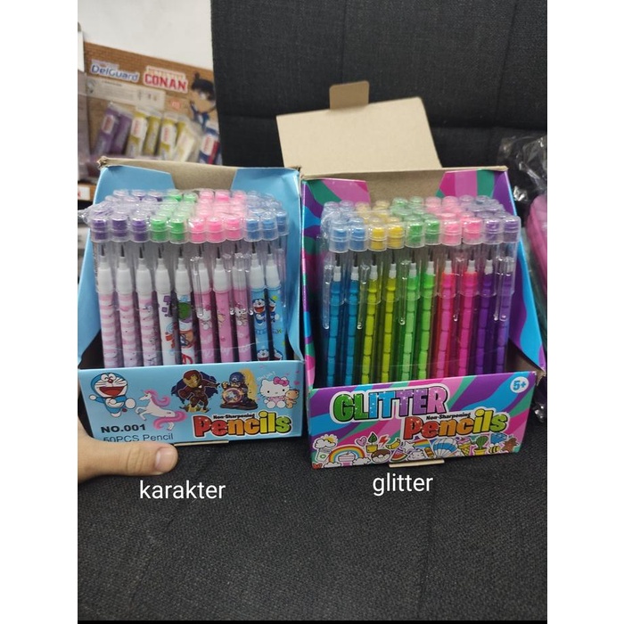

Buruan serbu] pensil bensia karakter atau glitter yosep murah