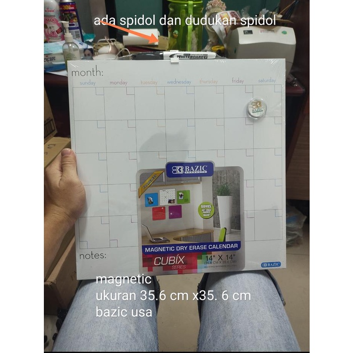 

><><><] papan schedule board bazic 14 inch persegi usa setara quartet