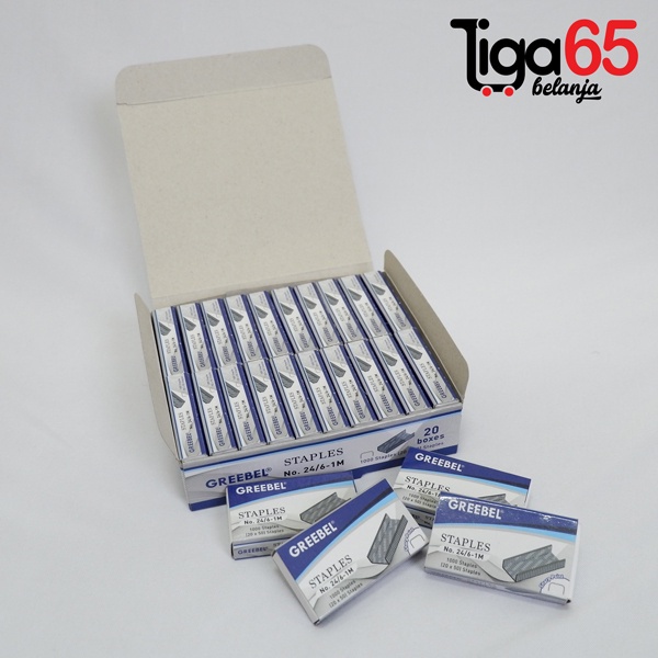 

GREEBEL Isi Staples #80018 Refil / Isi Staples Steples Hekter GREEBEL