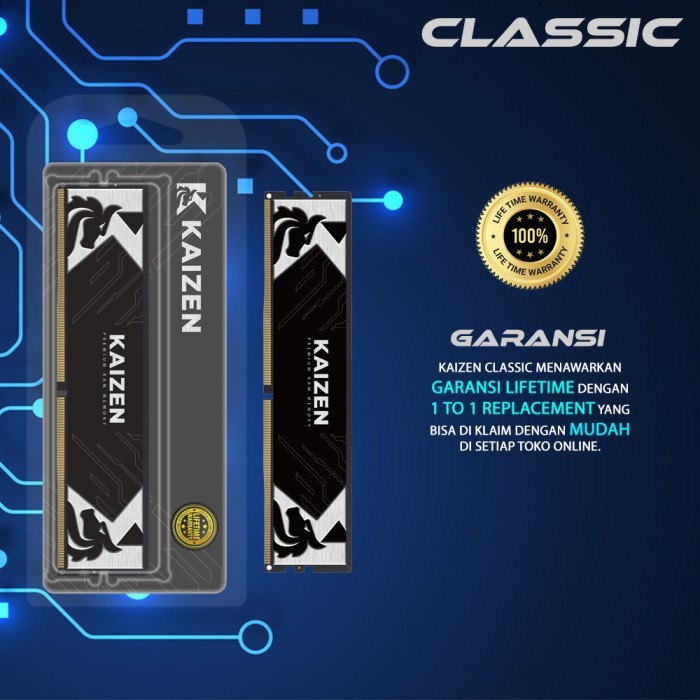 [Expert] RAM PC KAIZEN DDR4 8GB 21300 / 2666 MHz RAM PC DDR4 8GB 2666 MHz