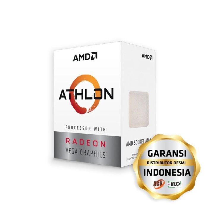 [Expert] Processor AMD Athlon 3000G With Vega 3 Graphic - AMD 3000G AM4