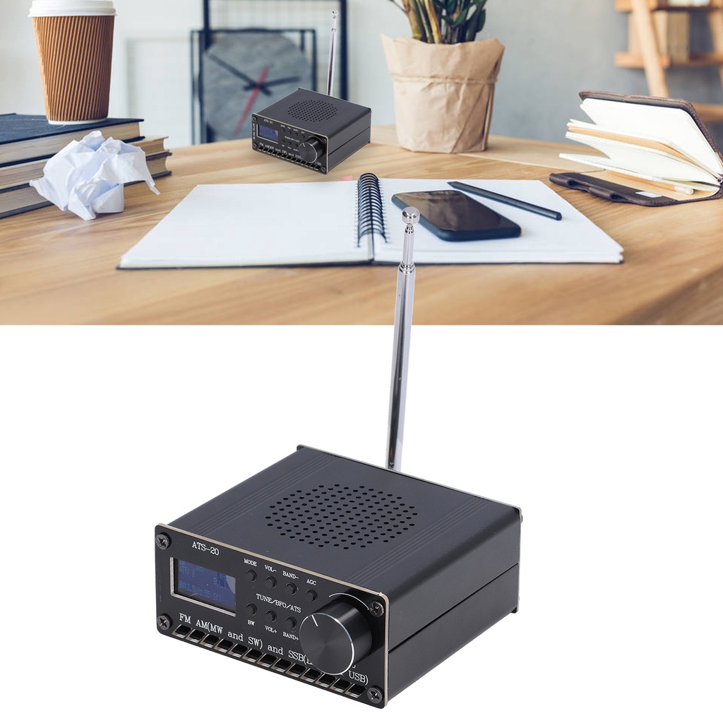 Radio Radio Receiver Radio Full Band Receiver FM AM SSB Si4732 Portable Rechargeable with Antenna Ra