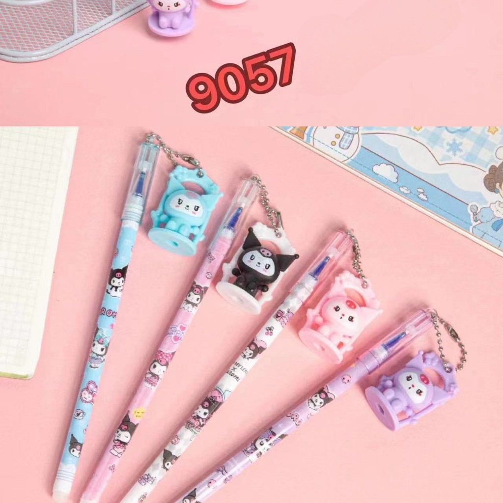 

SOS Bolpen Gel Fancy +Gantungan(12pc) / Pulpen Tinta / Pen Jel/ Balpen /Ballpoint