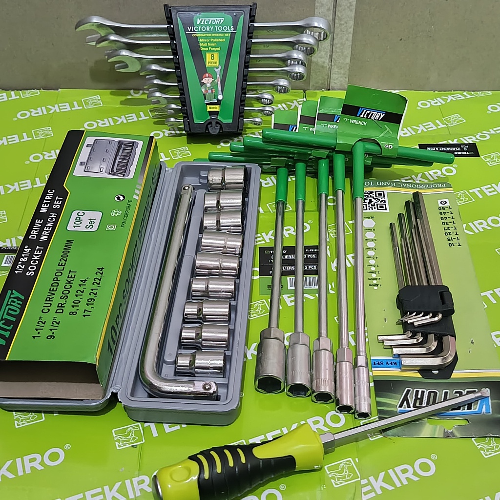 Promo Paket Lengkap Murah / Alat Kunci Motor / Alat Bengkel / Kunci Pas / Sok Shock / Tools Set