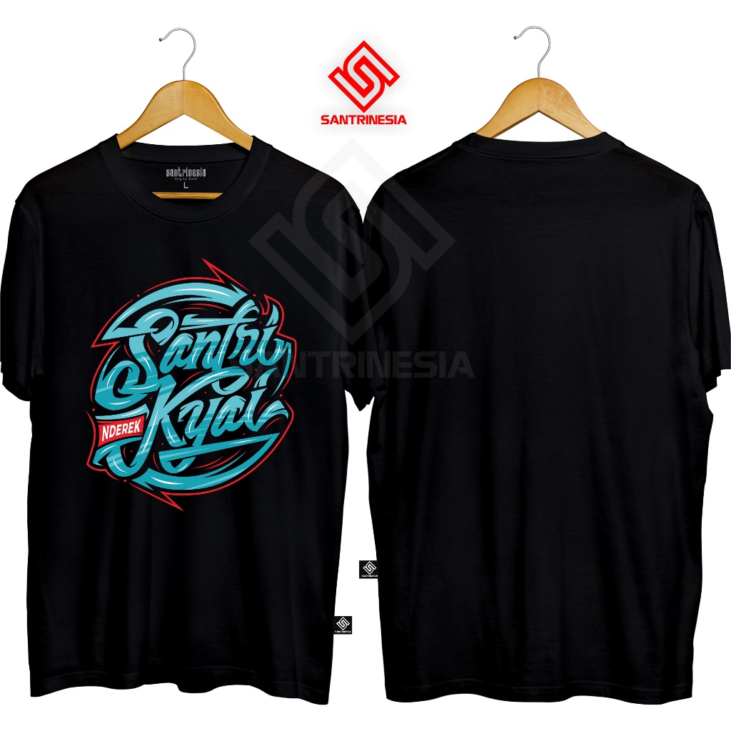 BEST Santrinesia Kaos Santri Nderek Kyai Kaum Sarungan