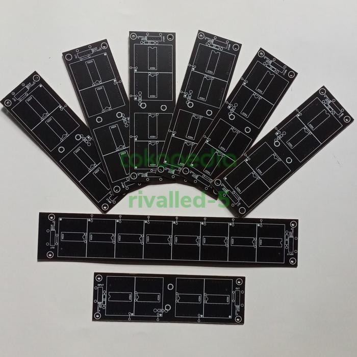 TOP PCB JADWAL SHOLAT SEVENT 7 SEGMENT 1 INCH ANODE -