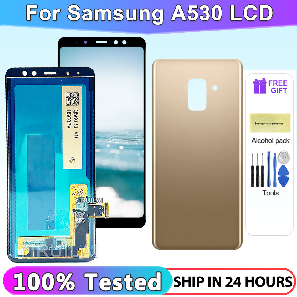 Tested Display A530 A530F A530F/Ds Screen Replacement For Samsung Galaxy A8 2018 Lcd Display Touch