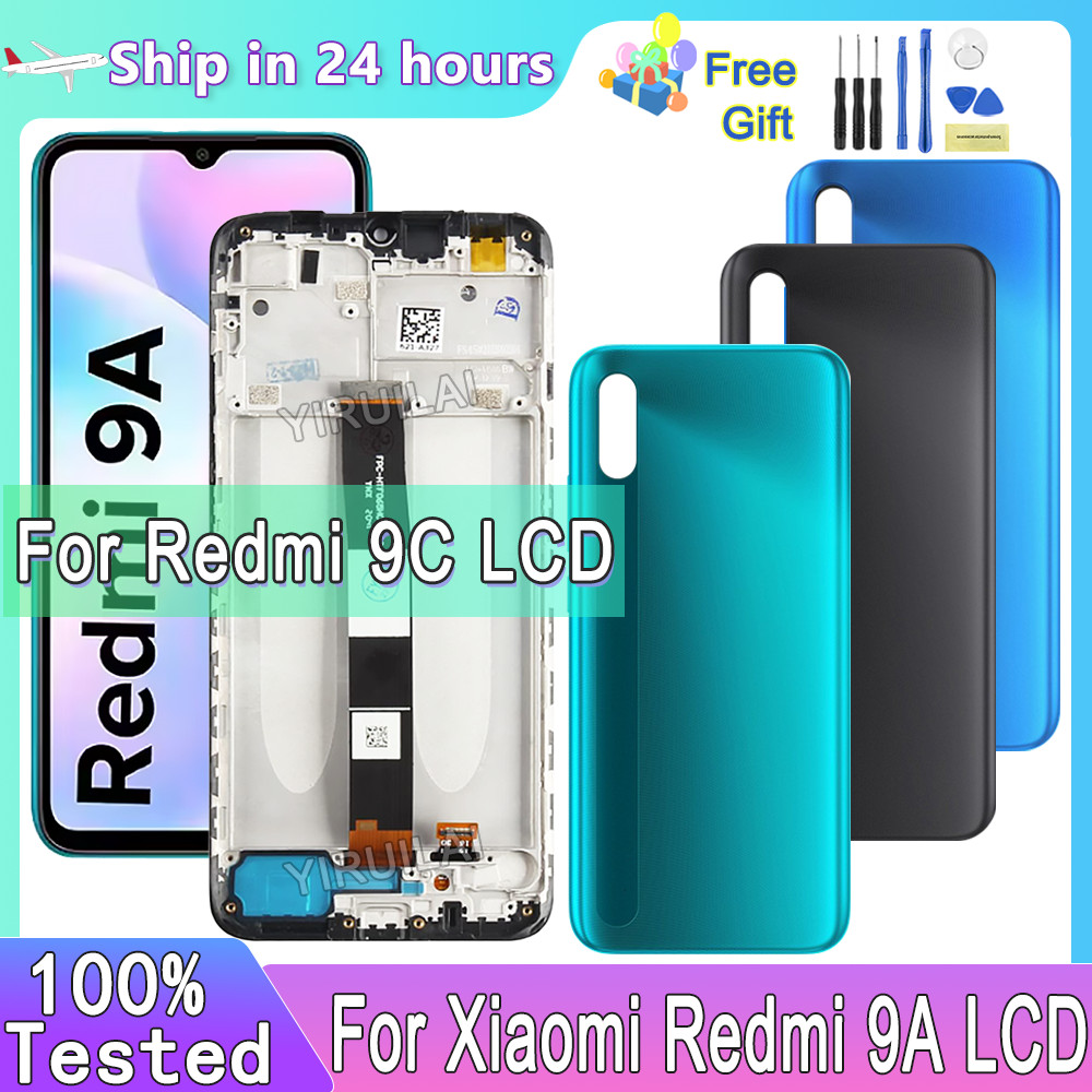 Amoled For Xiaomi Redmi 9A 9C M2006C3Mng Lcd Display Touch Screen Digitizer For Redmi M2006C3Mg