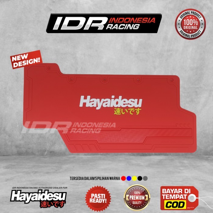 MUDFLAP BEAT FI ESP STREET VARIO 110 PENAHAN LUMPUR HAYAIDESU