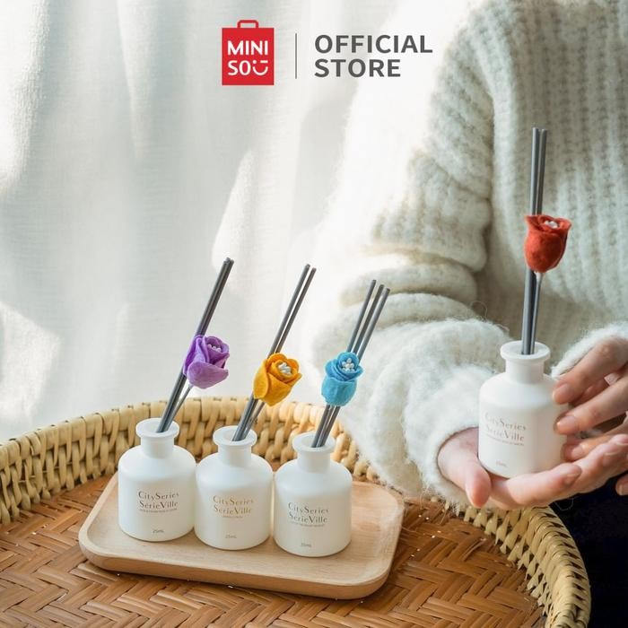 (Expert) Miniso Pengharum Ruangan Reed Diffuser Aromaterapi Parfum Ruangan