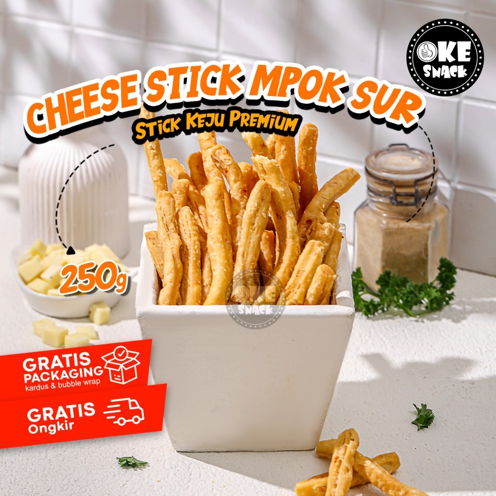 

Cheese Stick Mpok Sur - 250g
