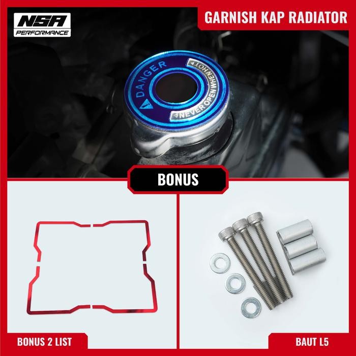 JTTOP" NSA COVER RADIATOR HONDA 125/150 TWO TONE TUTUP RADIATOR VARIO PCX ADV 125/150 AKSESORIS NSA