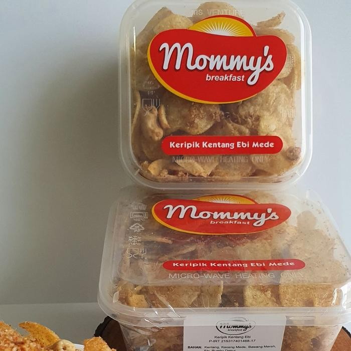 

KERIPIK KENTANG EBI MEDE ORIGINAL 205G X VEGAN MILD 115G MOMMYS COMBO