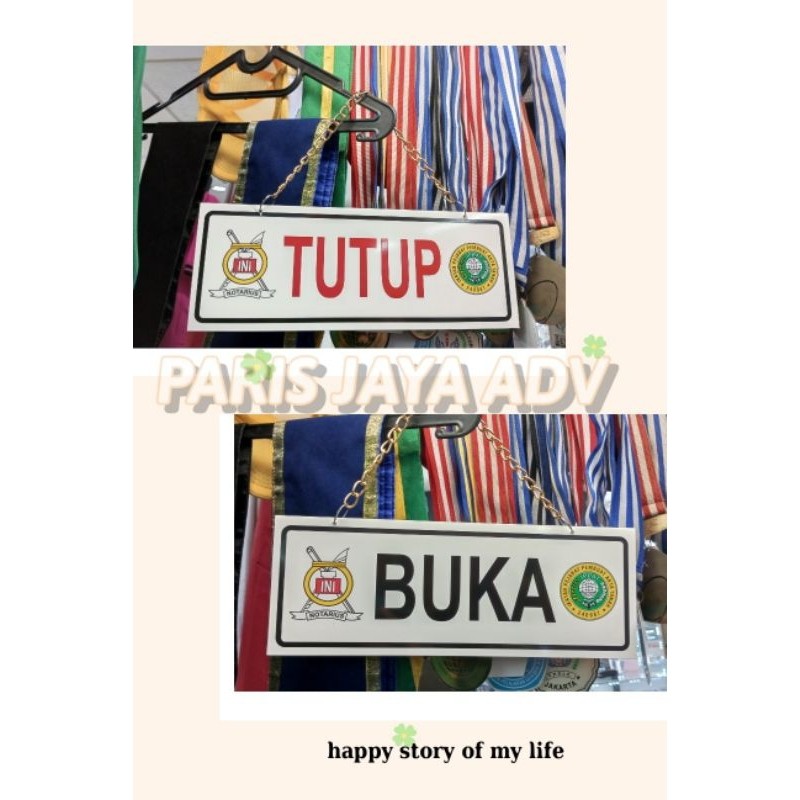 

Buka Tutup Notaris/PPAT Akrilik (Bolak Balik)