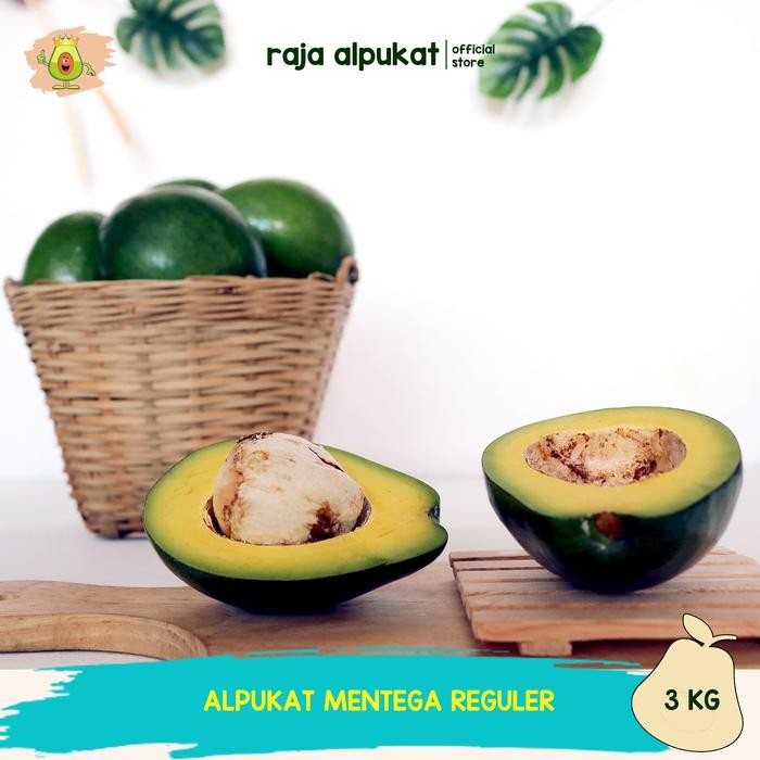 

BisaInstan- (Paket 3 Kg) Alpukat Mentega Reguler - Raja Alpukat
