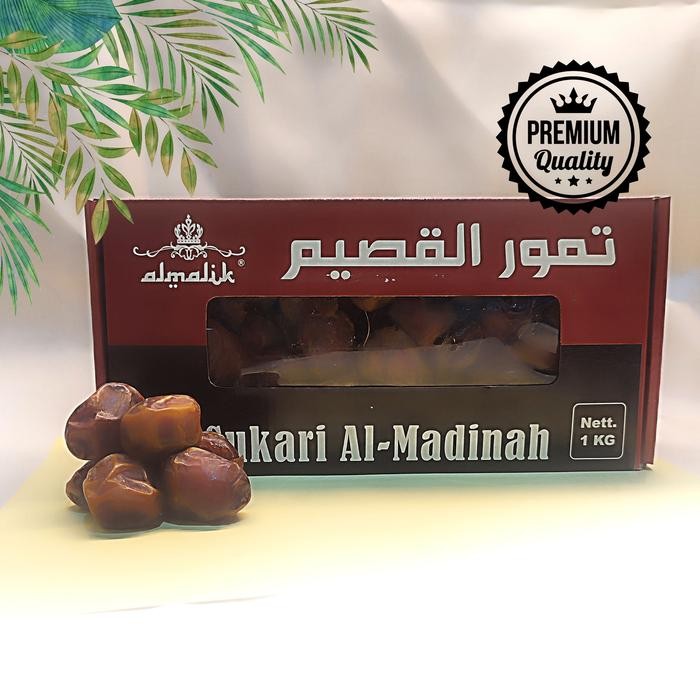 

BisaInstan- kurma Madu Sukari 1kg Sukari Alqosim/Madinah