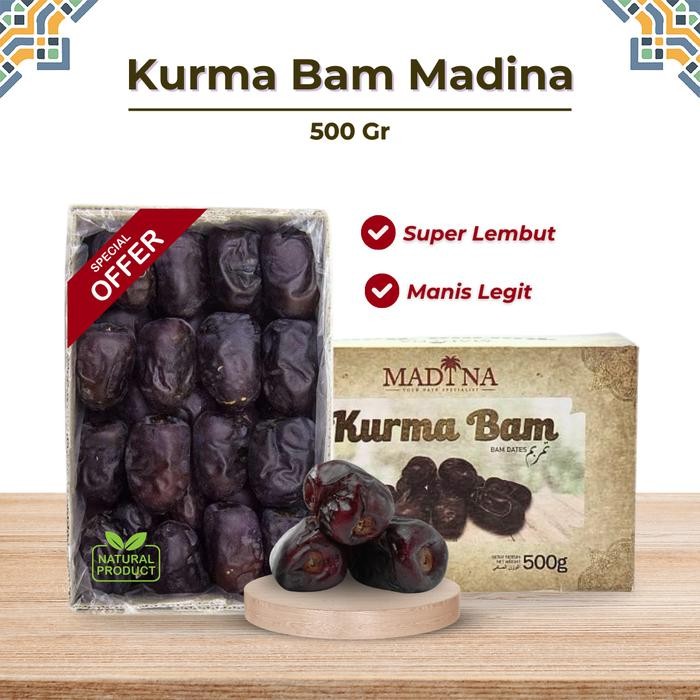 

BisaInstan- Kurma Bam Anggur 500gr Madina Fresh Original