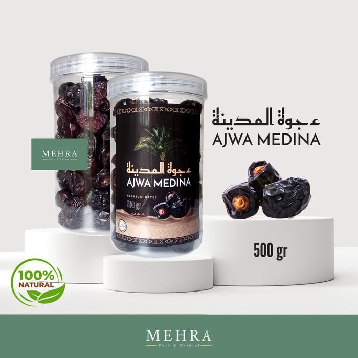 

BisaInstan- KURMA AJWA AL MADINAH / AJWA MEDINA / KURMA NABI ASLI TOPLES 500 gr