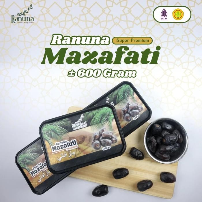 

BisaInstan- Kurma BAM RANUNA madu 500gr Kurma anggur mazafati Alami FRESH DATES