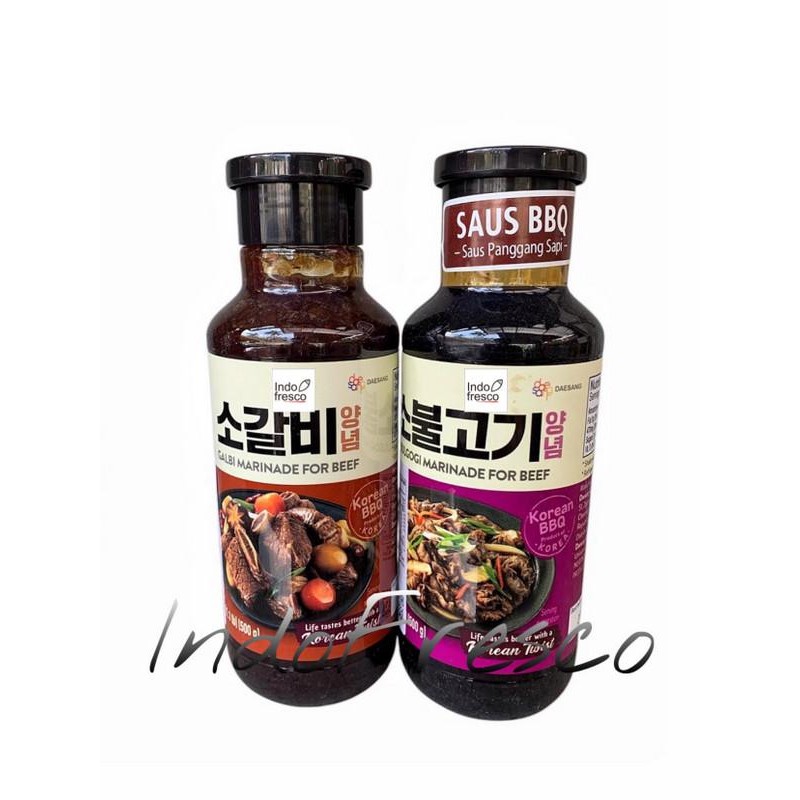 

BisaInstan- Daesang (Chung Jung One) Beef BBQ Sauce Marinade/ Saus bumbu BBQ- 500g