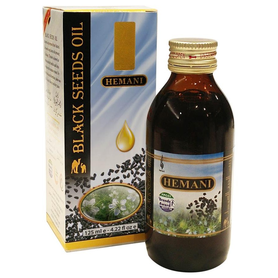 

BisaInstan- Habbatusauda Hemani Black Seeds Oil (Jintan Hitam) 125ml
