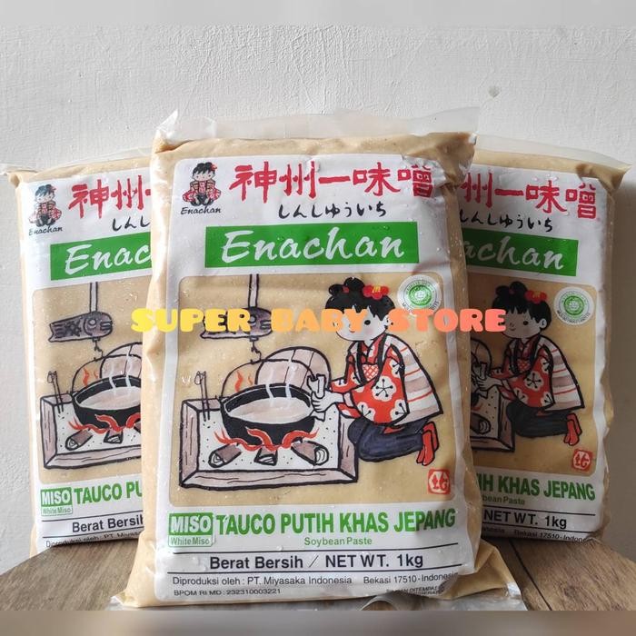 

BisaInstan- Shinshuichi Enachan Miso Paste- Pasta Miso- Tauco Putih Jepang 1kg