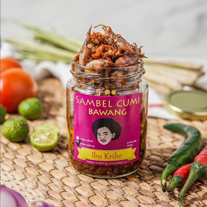 

BisaInstan- SAMBEL CUMI BAWANG Sambal Ibu Kribo Khas Bogor