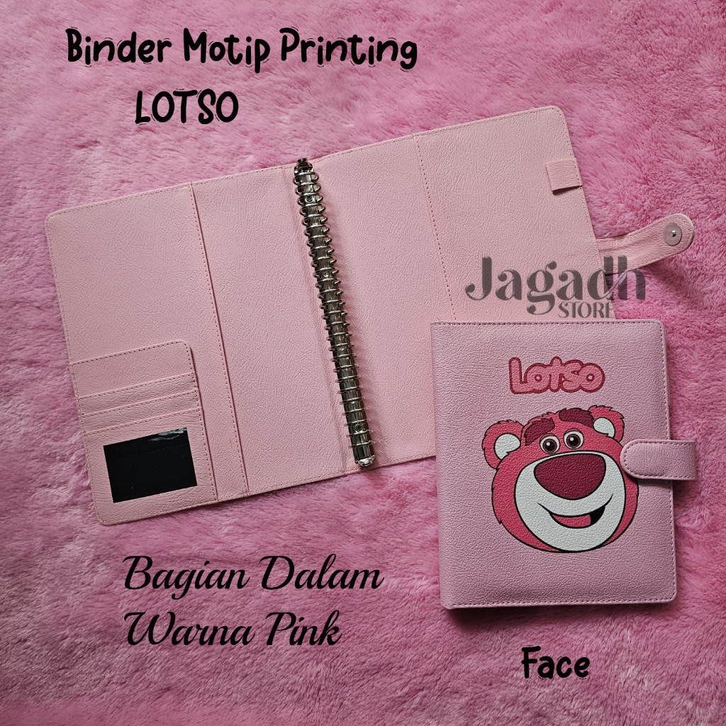 

Binder Printing Lotso Ukuran A5 20ring & B5 26ring