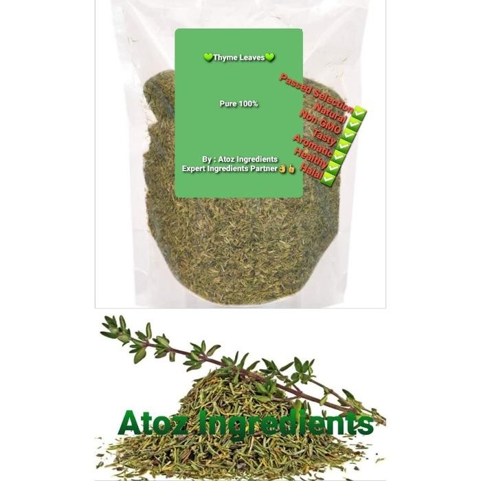 

BisaInstan- Turky - Thyme Leaves Dried 1kg/ Serbuk Daun Timi 1kg
