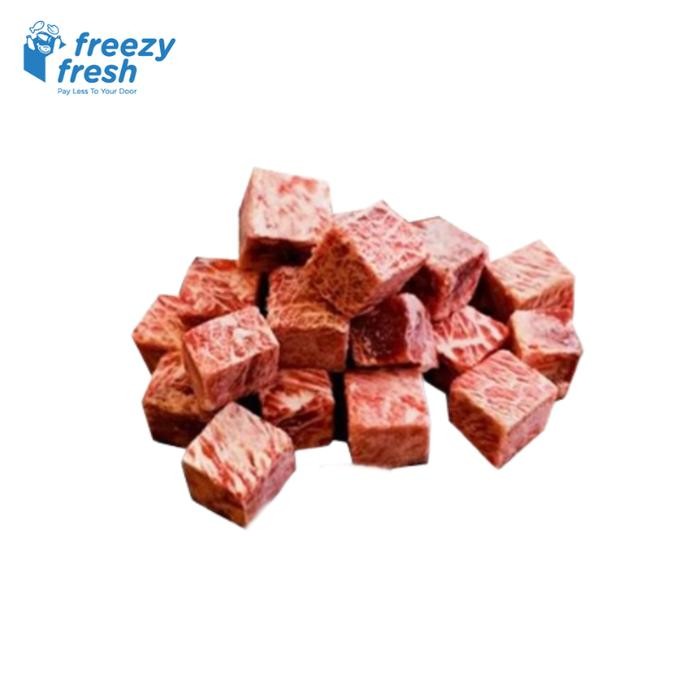

Kirim,HariYgSama- Wagyu Beef Saikoro Meltique 500gr