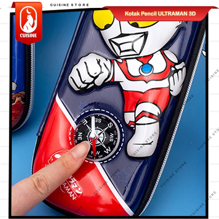 

K Pensil ULTRAMAN 3D Timbul EVA LIMITED EDITION 24 CM Tempat pensil Alat Tulis Anak Laki - Laki