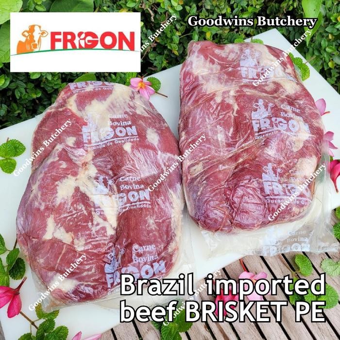 

Kirim,HariYgSama- 4kg 1pc Beef BRISKET PE daging sapi sandung lamur Australia TEYS whole