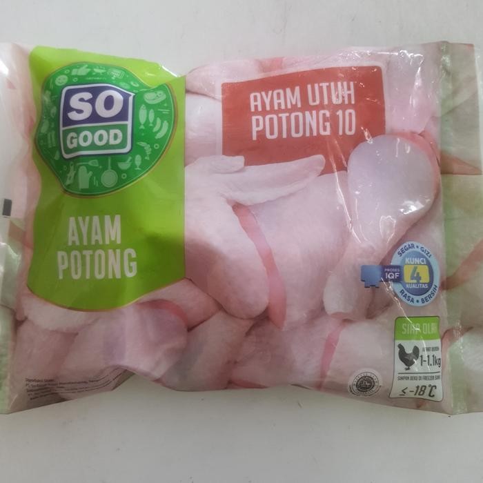 

Kirim,HariYgSama- SO GOOD AYAM POTONG 10 1-1,1KG