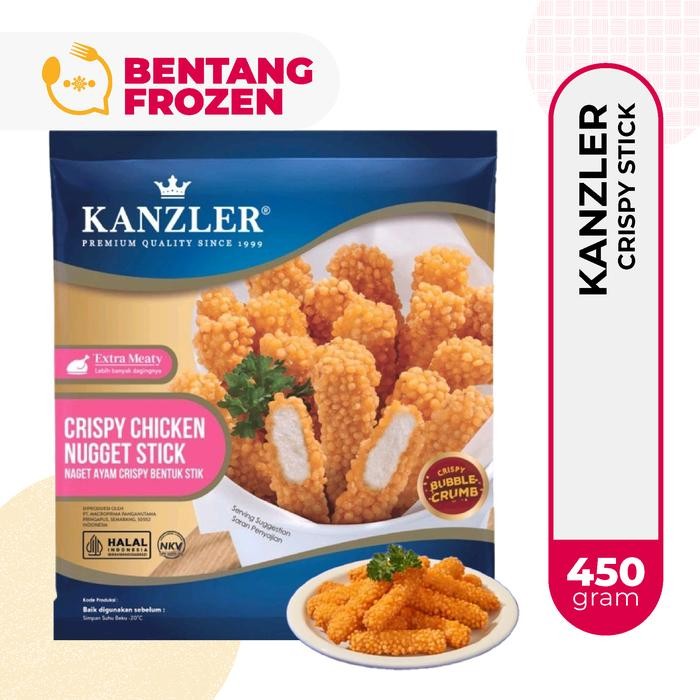

Kirim,HariYgSama- Kanzler Crispy Chicken Nugget Stick 450gr