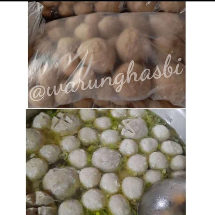 

Kirim,HariYgSama- Bakso Sapi Homemade (bakso besar 7+ Bakso kecil 35pcs) Tanpa pengawet