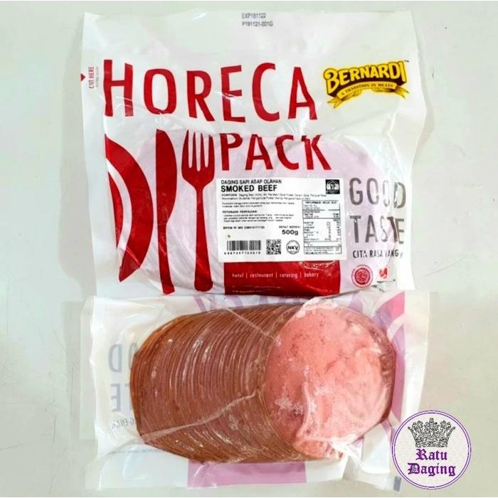 

Kirim,HariYgSama- Bernardi Smoked Beef Bulat Horeca Pack 500gr - Smoked Beef Bernardi