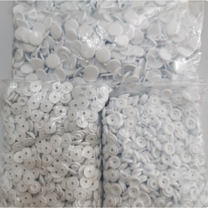 

[5 Gross] kancing cetet plastik 15mm / kancing cetet plastik 1515 / 5 gross